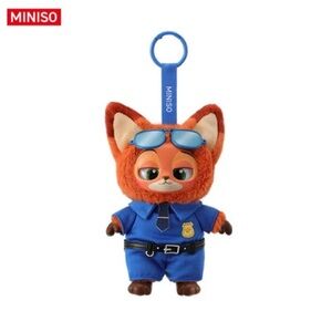 Miniso nick wilde Plush Keychain